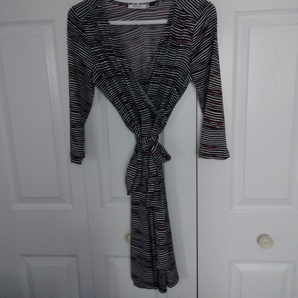 🌻Ricki's red a white striped dress🌻 - Picture 1 of 3